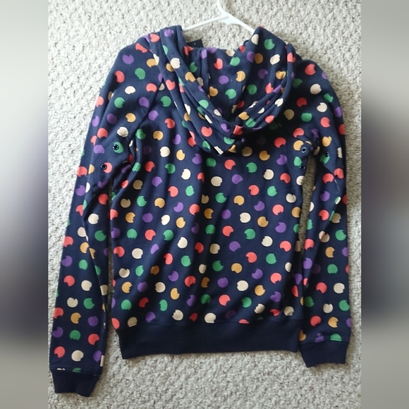 Marc by Marc Jacobs Normandy navy blue & multi color jacket with hoodie size XS - Picture 8 of 13